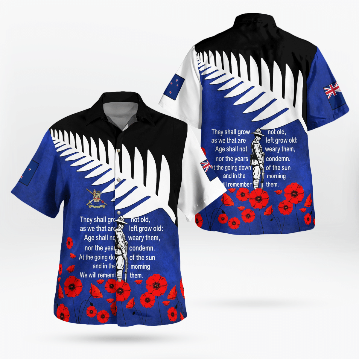 HOT New Zealand ANZAC Day We Will Remember Them Shirt