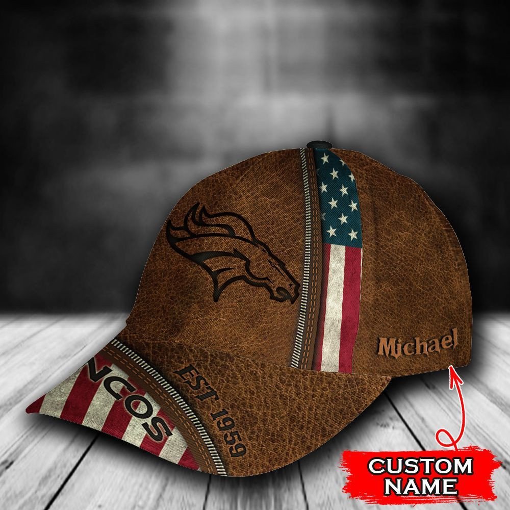 NEW Denver Broncos Custom name Hat