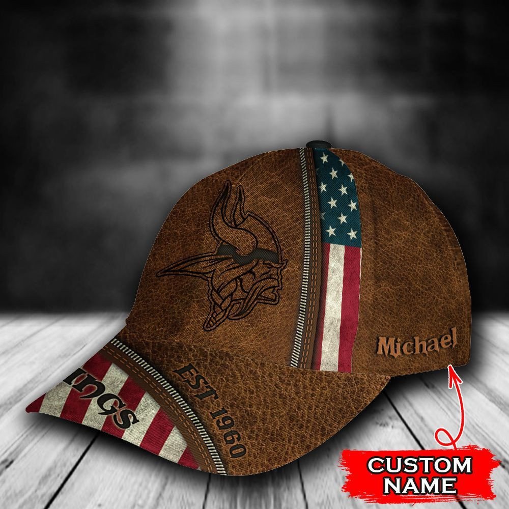 NEW Minnesota Vikings Custom name Hat