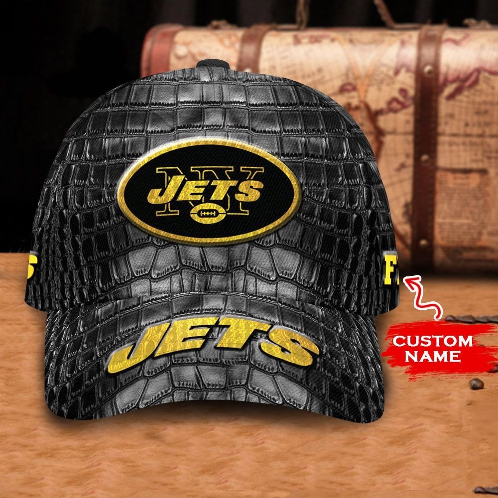 NEW New York Jets Printed Custom name Hat