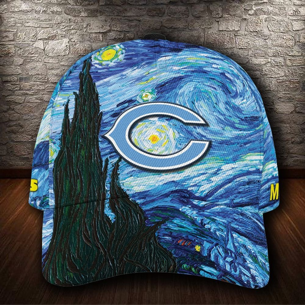 NEW Chicago Bears Van Gogh Custom name Hat