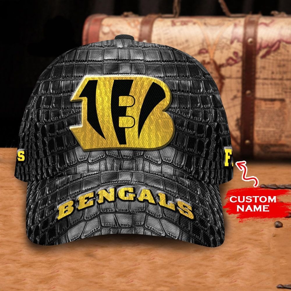 NEW Cincinnati Bengals Printed Custom name Hat