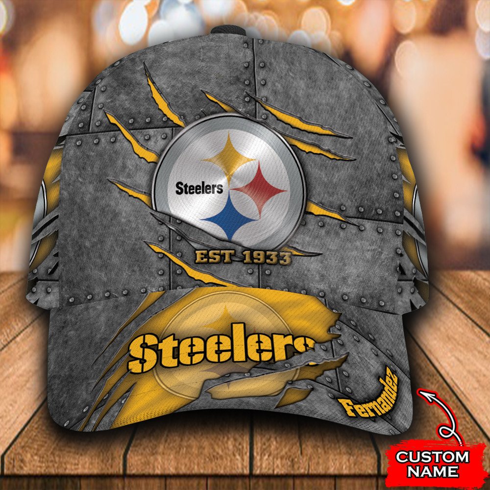 BEST Personalized Pittsburgh Steelers Est 1933 custom Hat