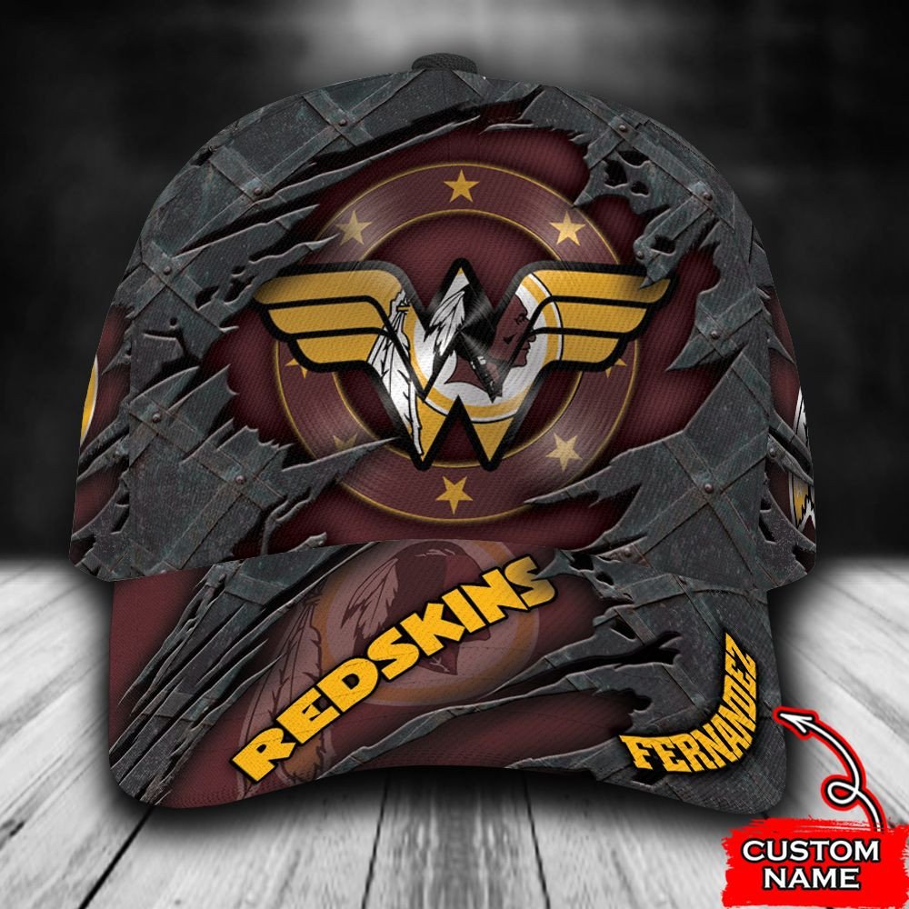 BEST Personalized Washington Redskins Wonder Woman custom Hat