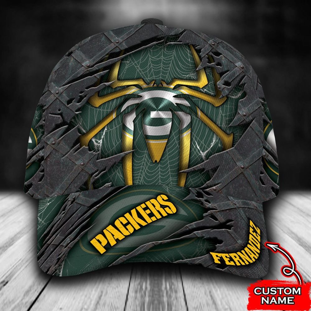 BEST Personalized Green Bay Packers Spider Man custom Hat