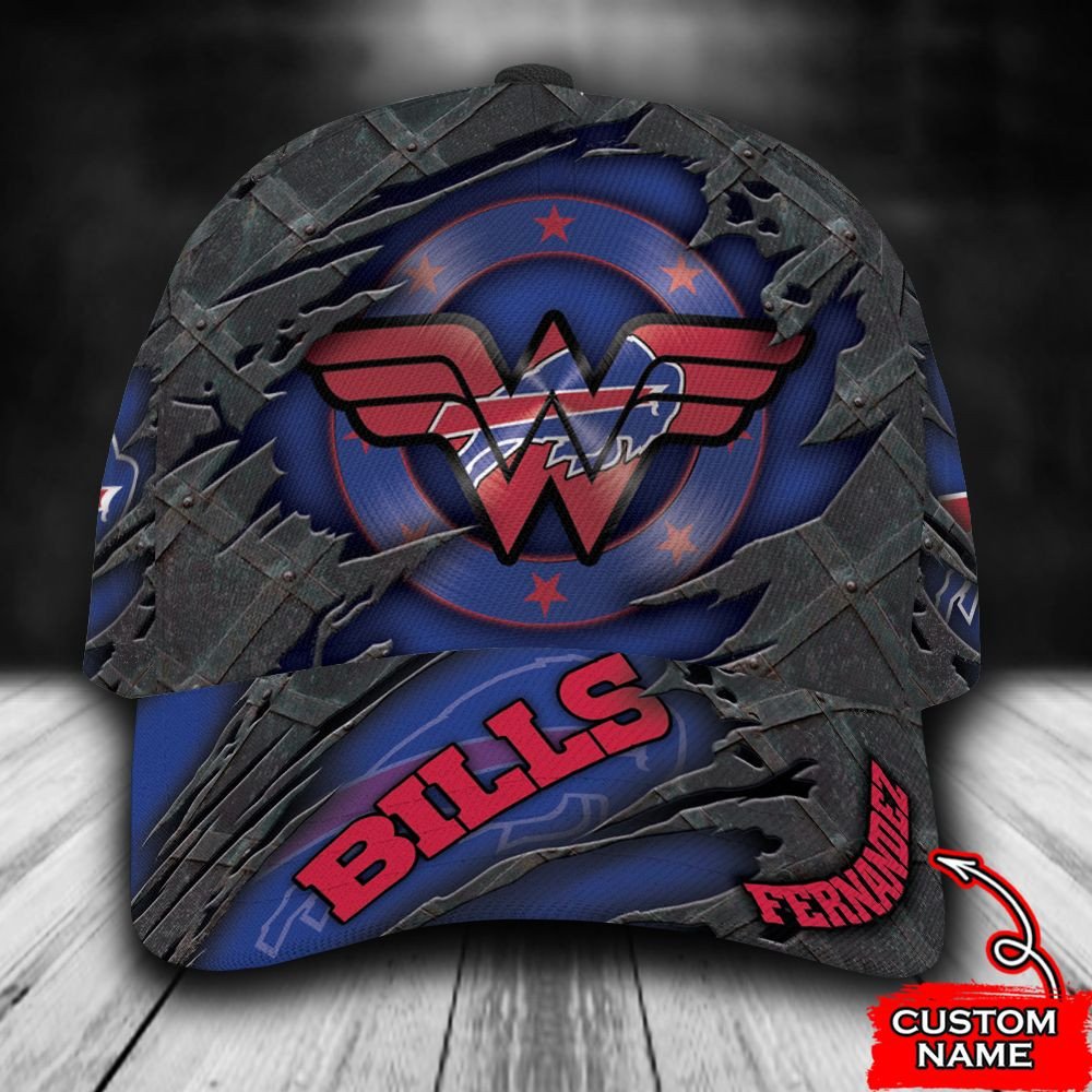 BEST Personalized Buffalo Bills Wonder Woman custom Hat