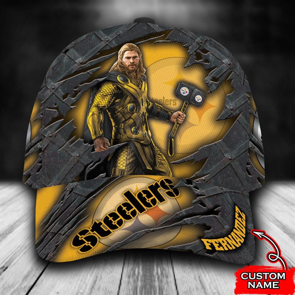 BEST Personalized Pittsburgh Steelers Thor custom Hat