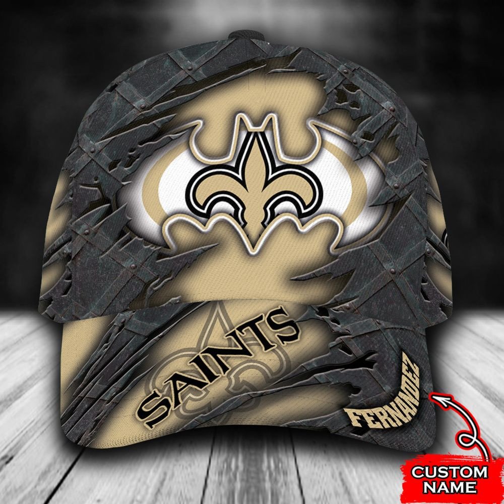 BEST Personalized New Orleans Saints Batman custom Hat
