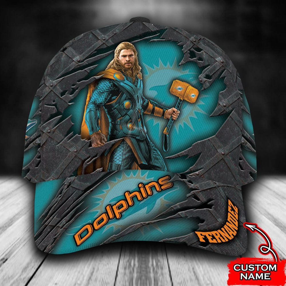 BEST Personalized Miami Dolphins Thor custom Hat