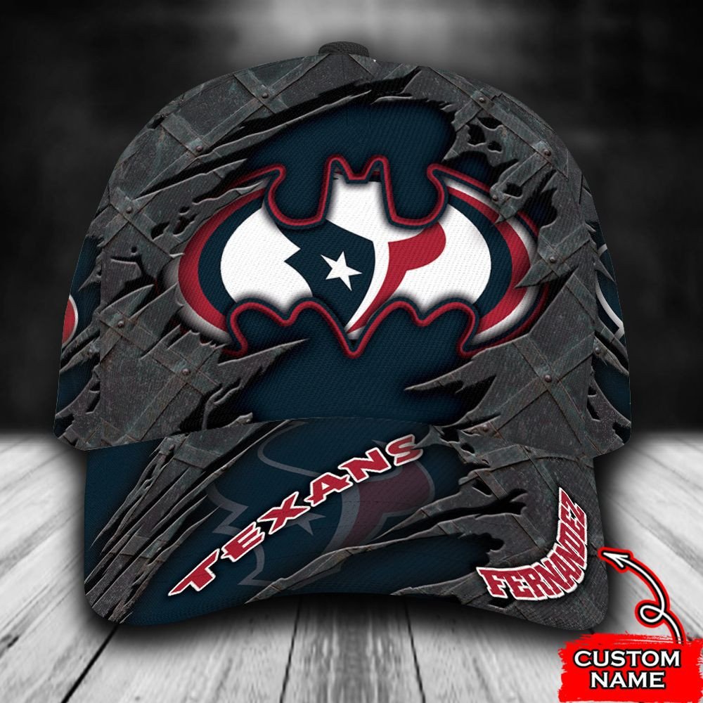 BEST Personalized Houston Texans Batman custom Hat