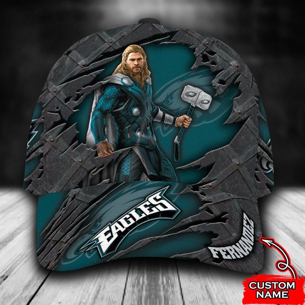 BEST Personalized Philadelphia Eagles Thor custom Hat