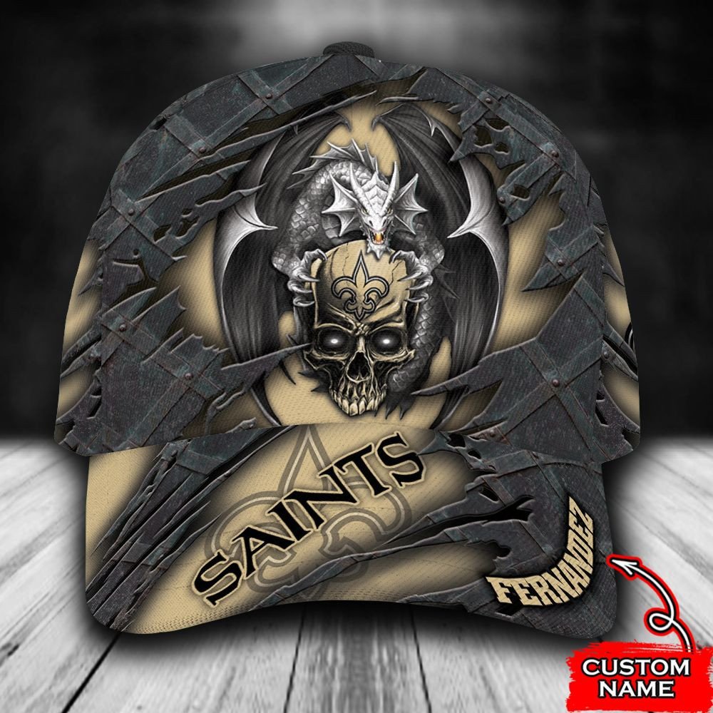 BEST Personalized New Orleans Saints Dragon custom Hat