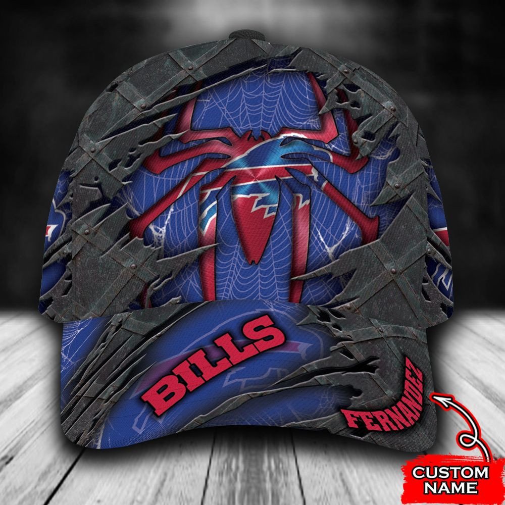 BEST Personalized Buffalo Bills Spider Man custom Hat