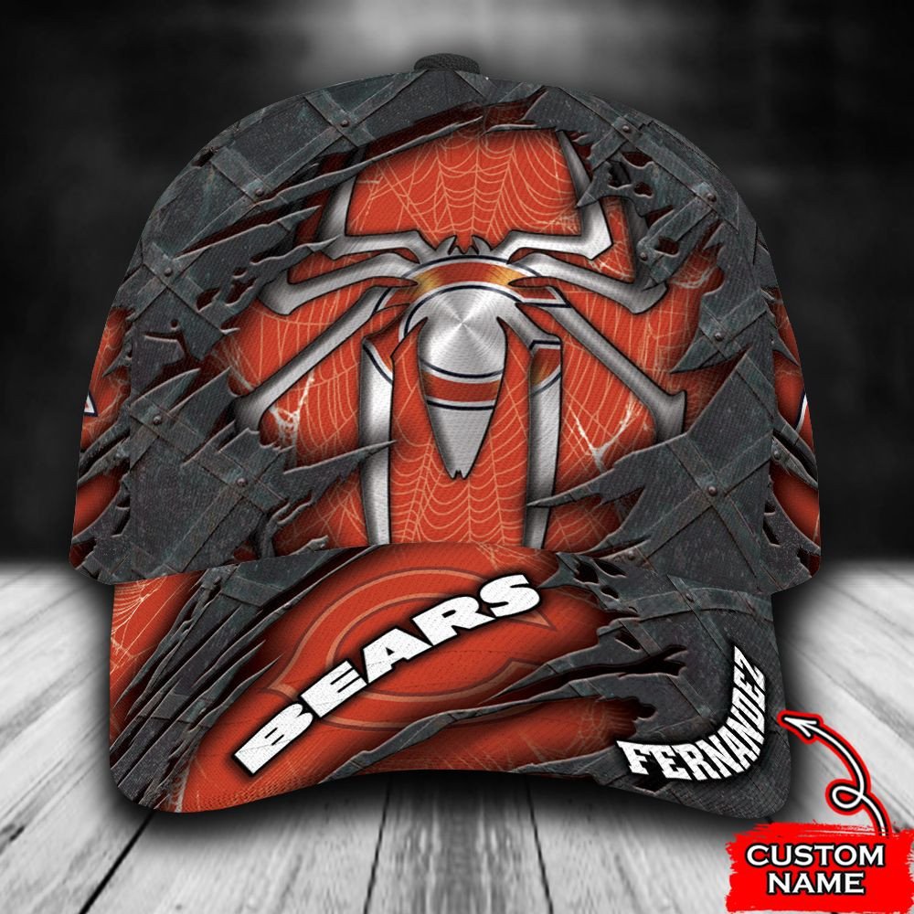 BEST Personalized Chicago Bears Spider Man custom Hat