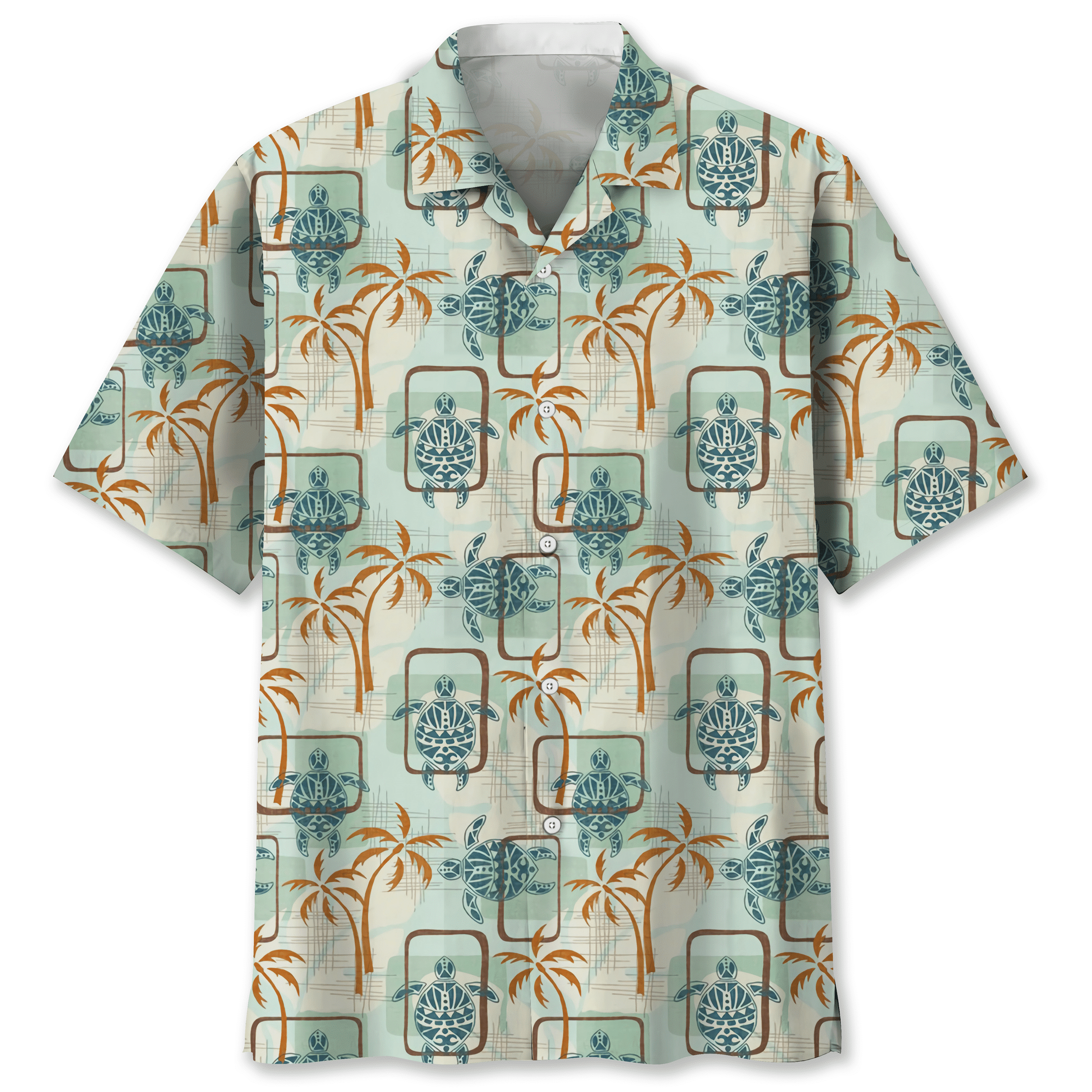 NEW Turtle Coconut Hawaiian Shirt
