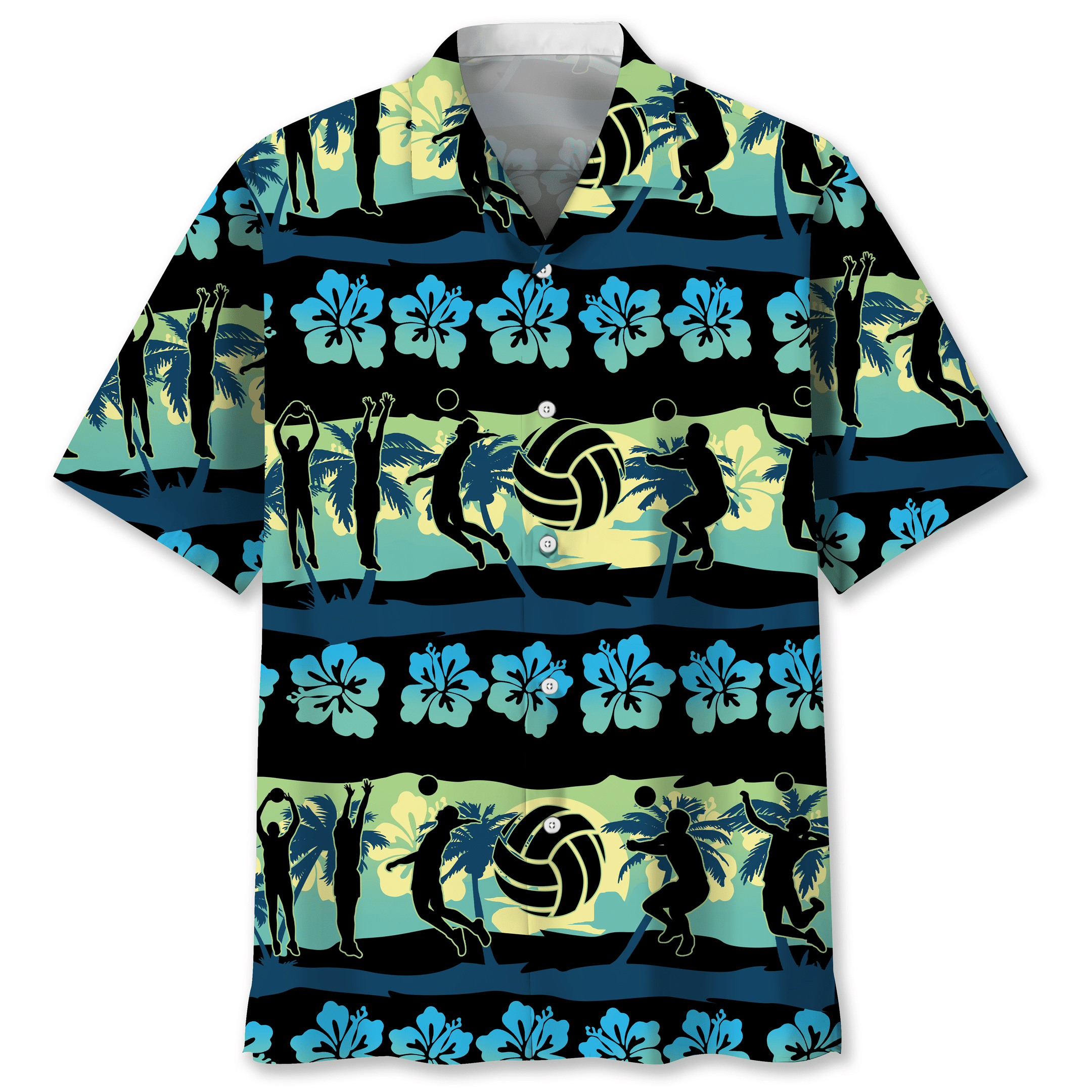 NEW Volleyball Nature Beach Hawaiian Shirt
