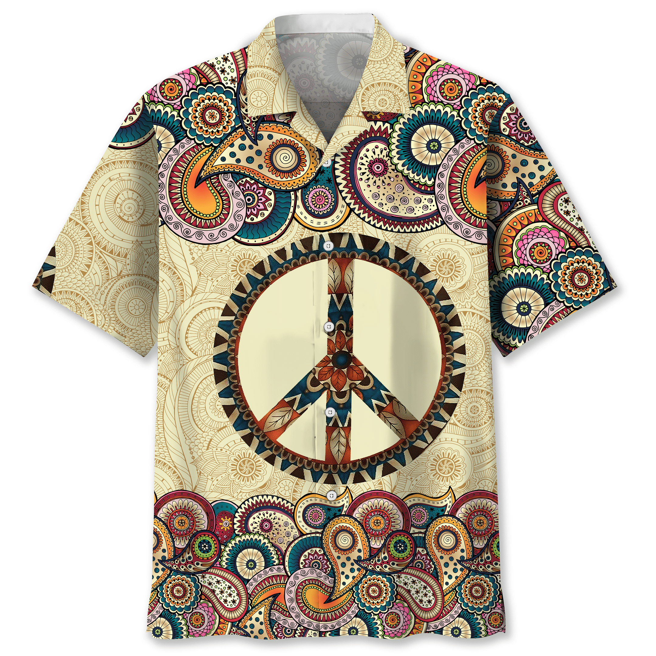 NEW Hippie Vintage Hawaiian Shirt
