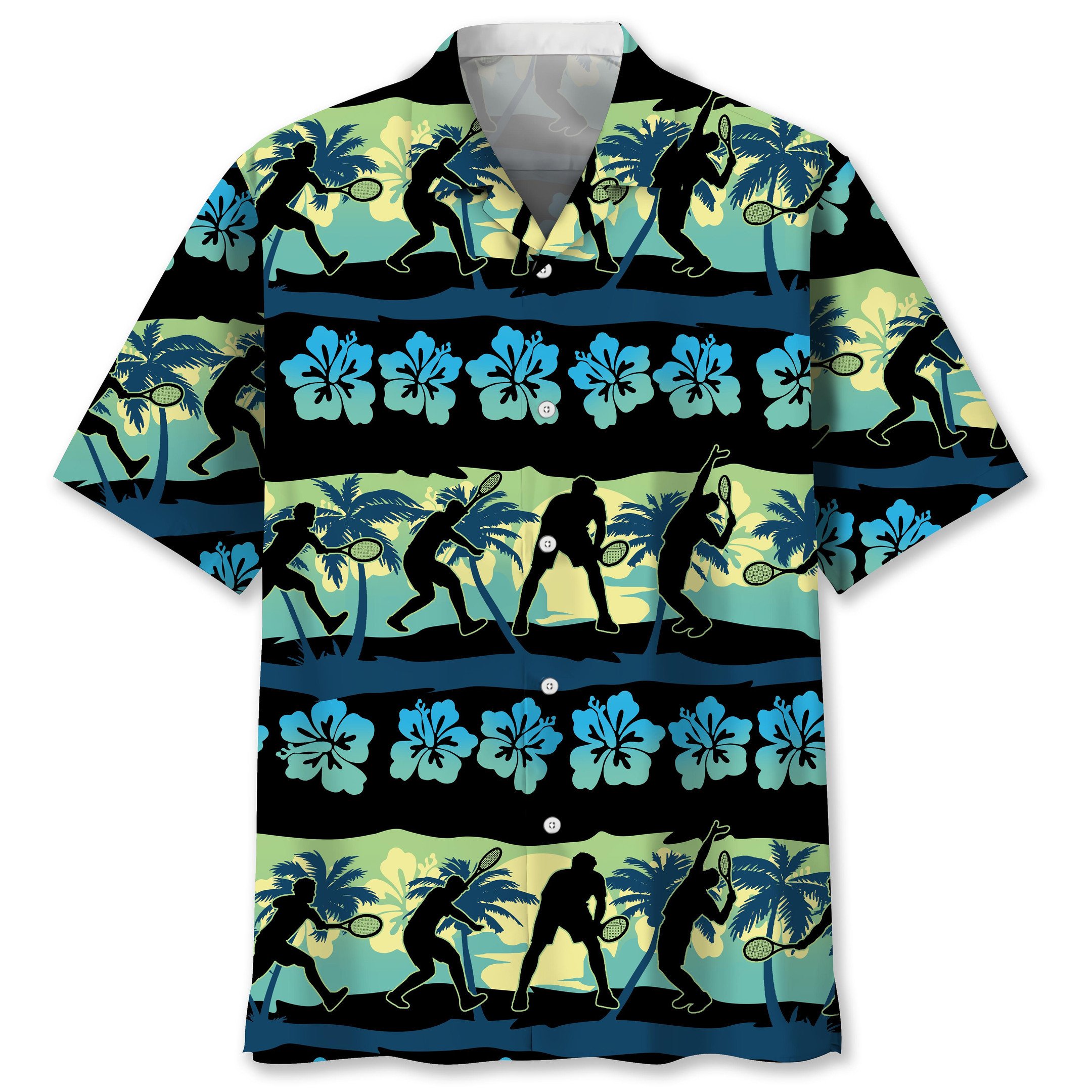 NEW Tennis Nature Beach Hawaiian Shirt