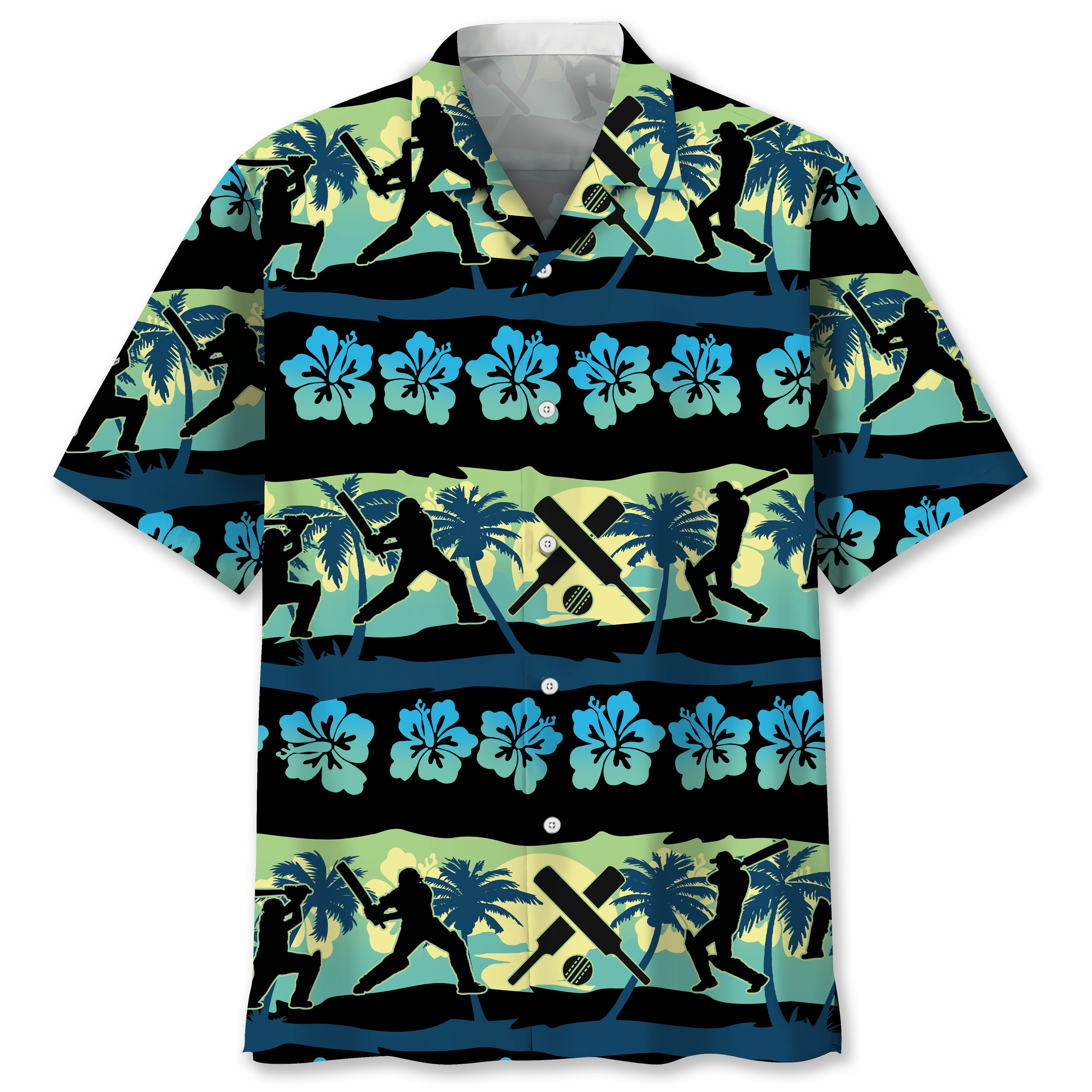 NEW Cricket Nature Beach Hawaiian Shirt