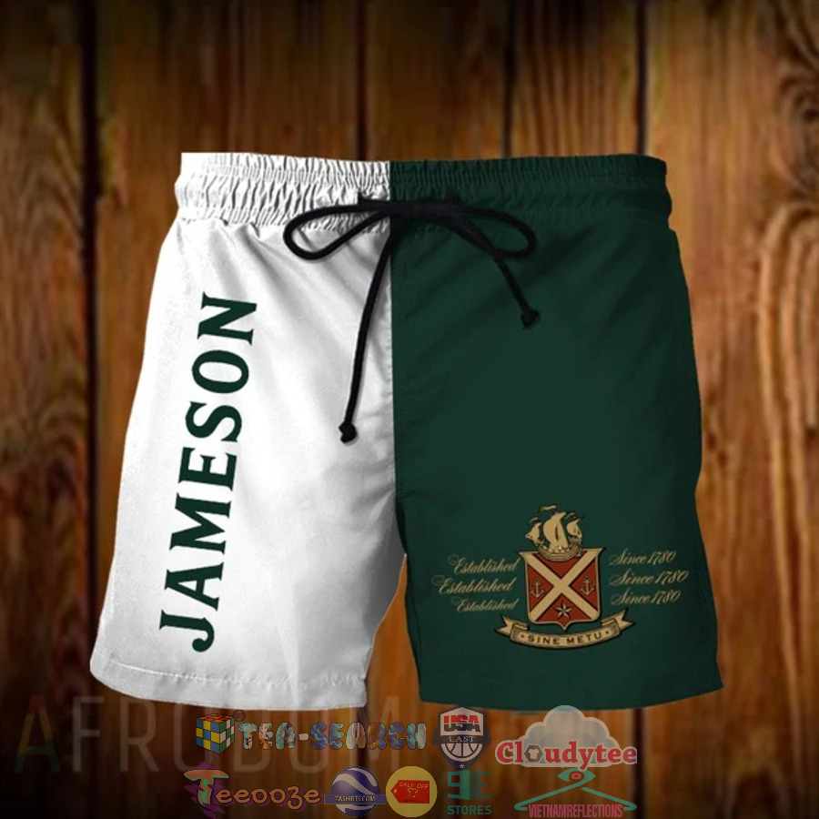 Jameson Irish Whiskey Hawaiian Shorts