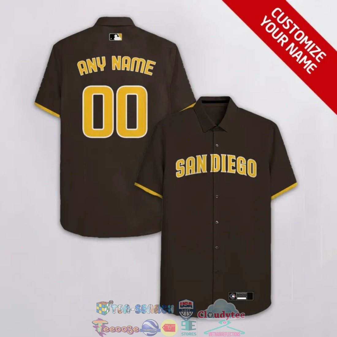 Luxury San Diego Padres MLB Personalized Hawaiian Shirt