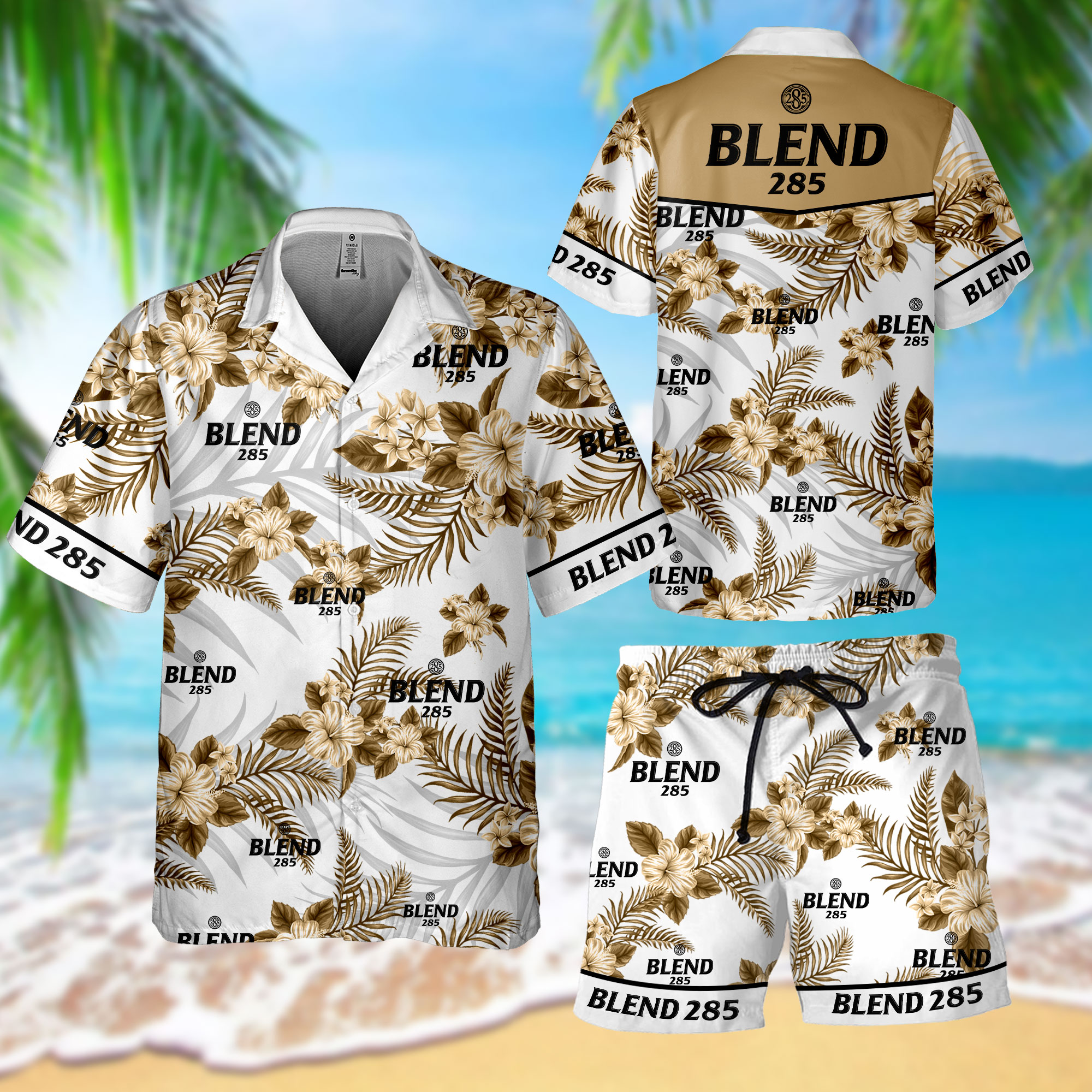 NEW Blend 285 Hawaii Shirt, Shorts