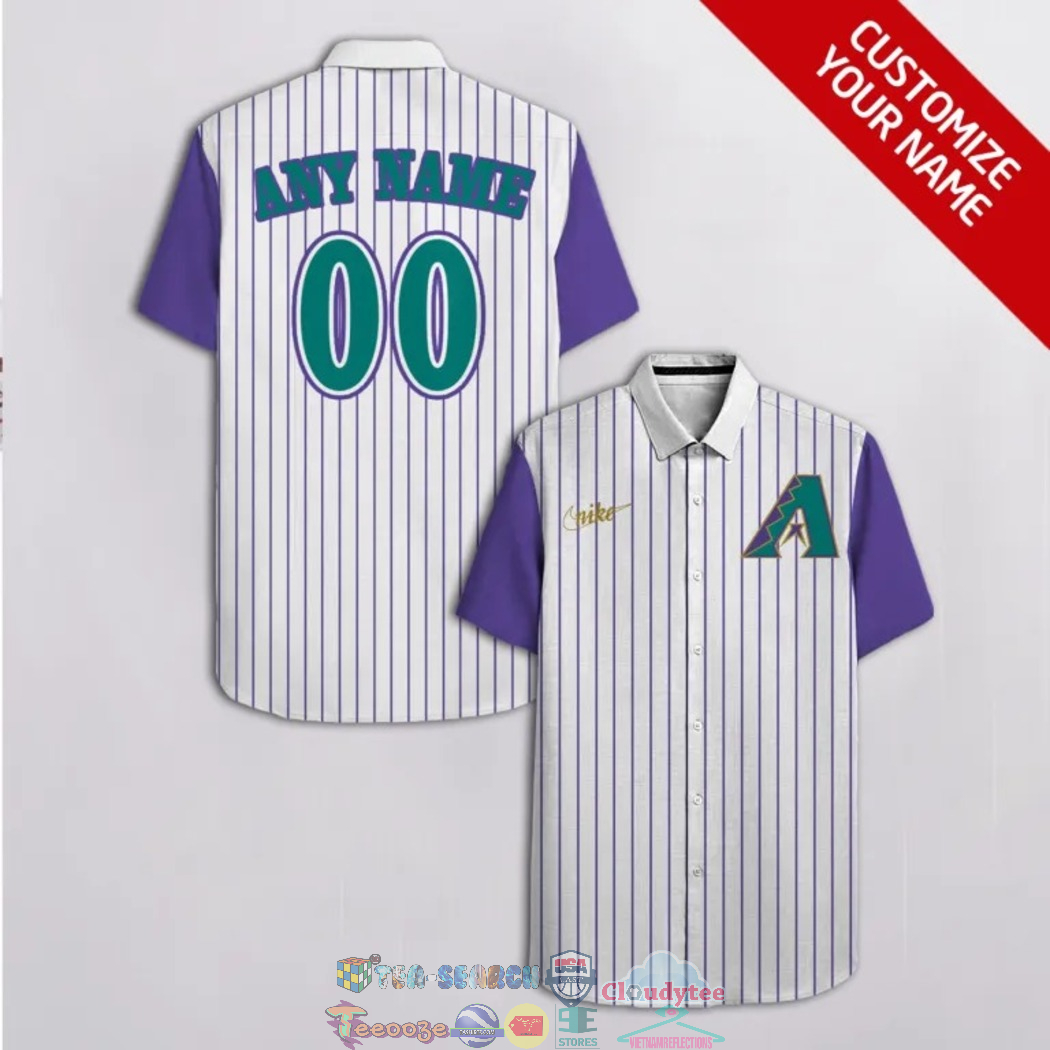 Official Arizona Diamondbacks MLB Personalized Hawaiian Shirt