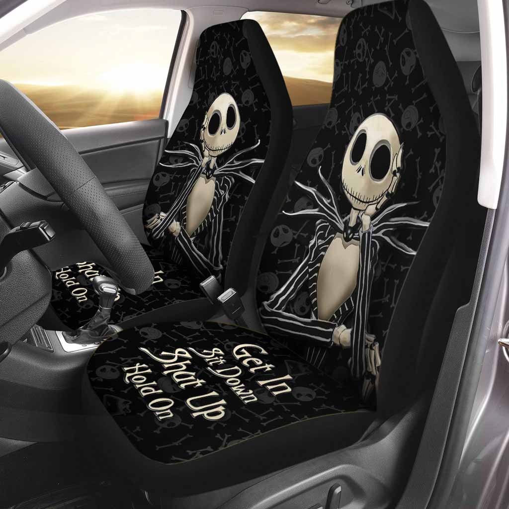 Jack Skellington Nightmare Get In Sit Down Seat Covers