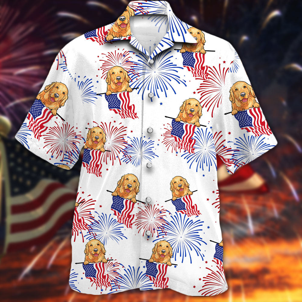 NEW Yellow Golden Independence Day Is Coming Hawaii Shirt, Shorts
