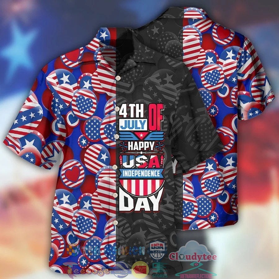 4th Of July Happy USA Independence Day Hawaiian Shirt