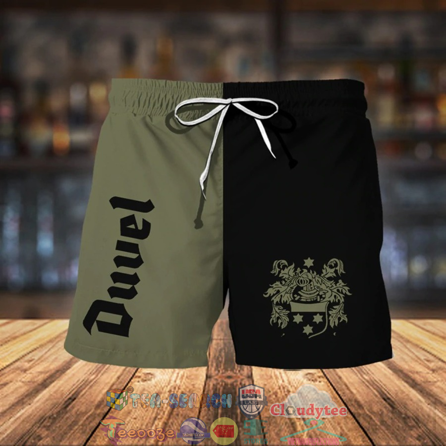 Duvel Beer Basic Hawaiian Shorts