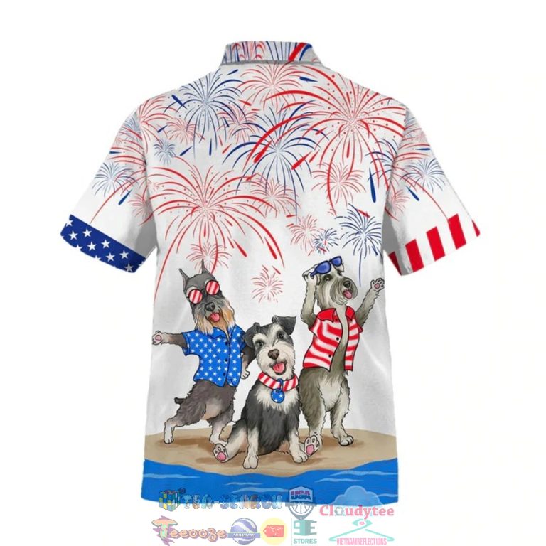 Miniature Schnauzer Independence Day Is Coming Hawaiian Shirt