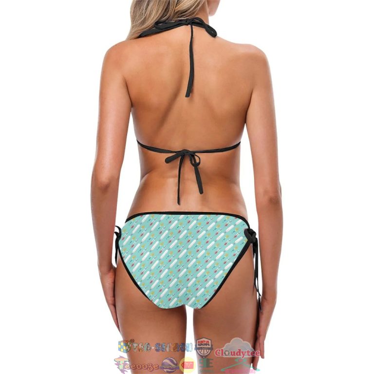 Phlebotomist Medical Print Two Piece Bikini Set Swimsuit Beach