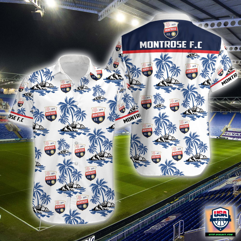 Good Quality Montrose F.C Hawaiian Shirt