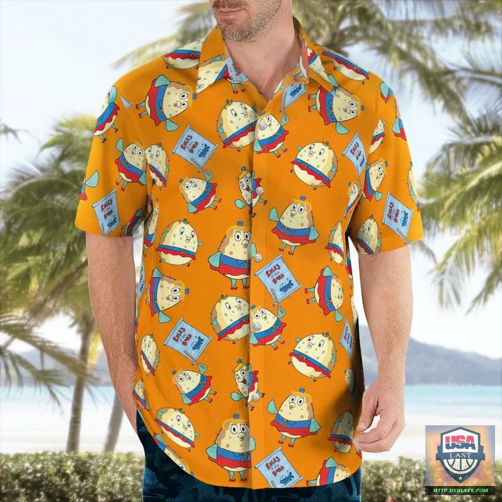 Good Quality Spongebob Mrs. Puff Aloha Hawaiian Shirt