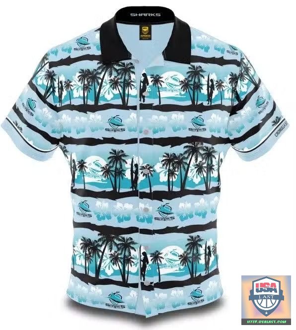 Best-Buy Cronulla Sharks Unisex 3D Hawaiian Shirt