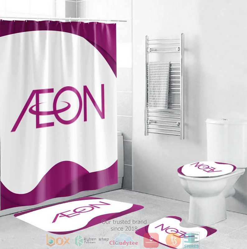BEST AEON Shower curtain bathroom set