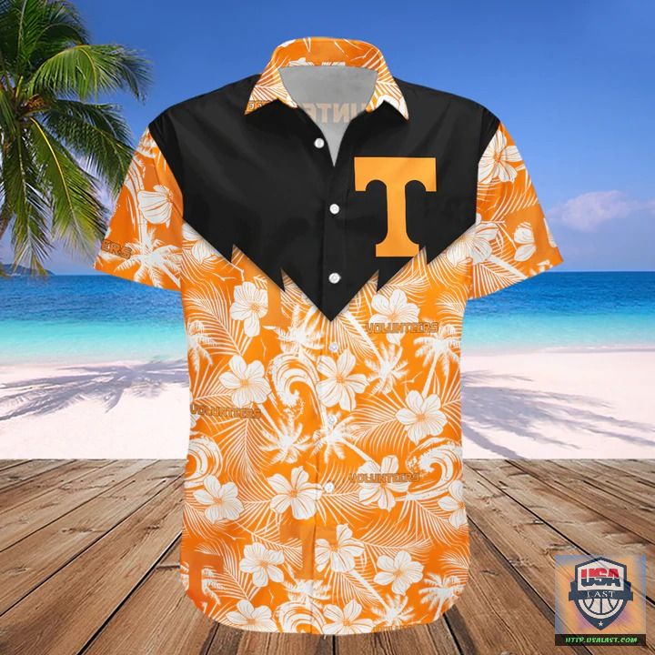 Mythical Tennessee Volunteers NCAA Tropical Seamless Hawaiian Shirt