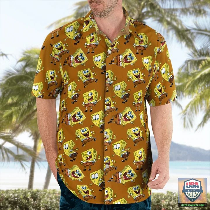 Ultra Hot SpongeBob Funny Hawaiian Shirt