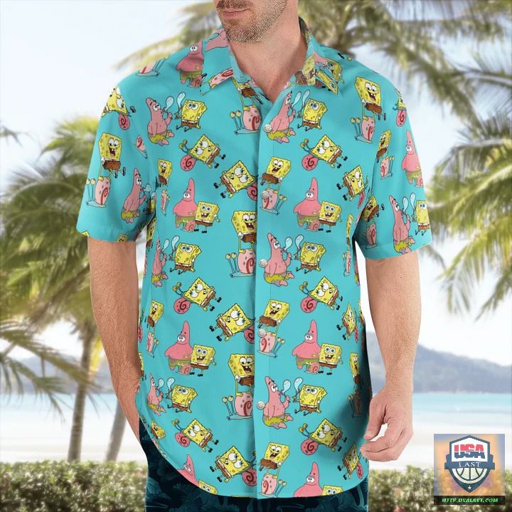 Low Price SpongeBob And Friends Hawaiian Shirt
