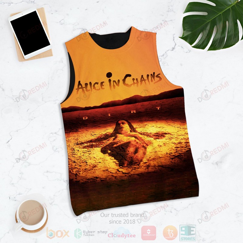 NEW Alice In Chains Dirt Album 3D Tank Top