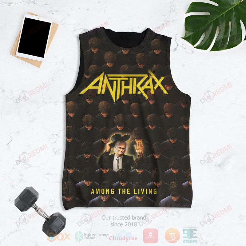 NEW Anthrax Among the Living Album 3D Tank Top