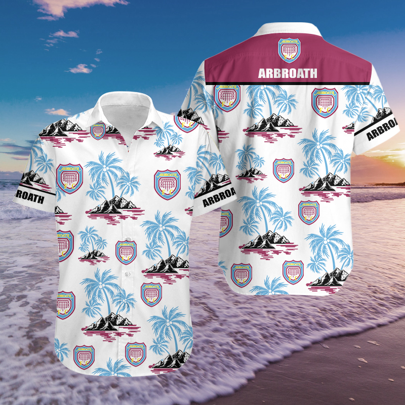 HOT Arbroath Football Club Hawaiian Shirt