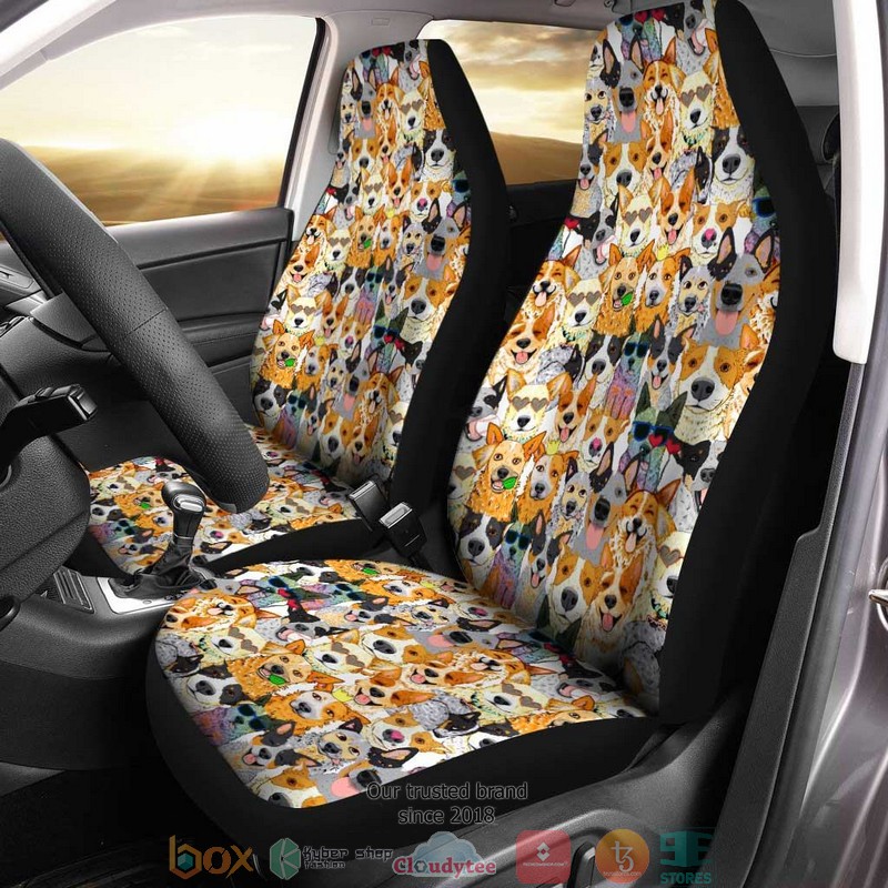 NEW Australian Cattle Dog Cool Car Seat Covers