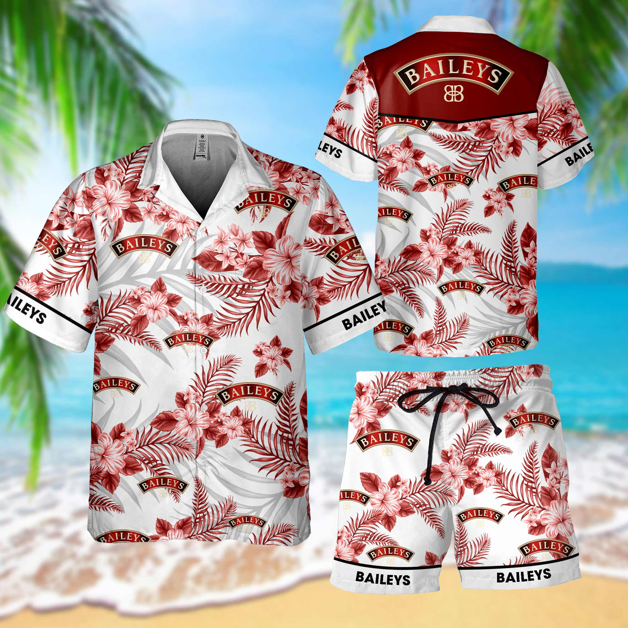 NEW Bailey’s Hawaii Shirt, Shorts