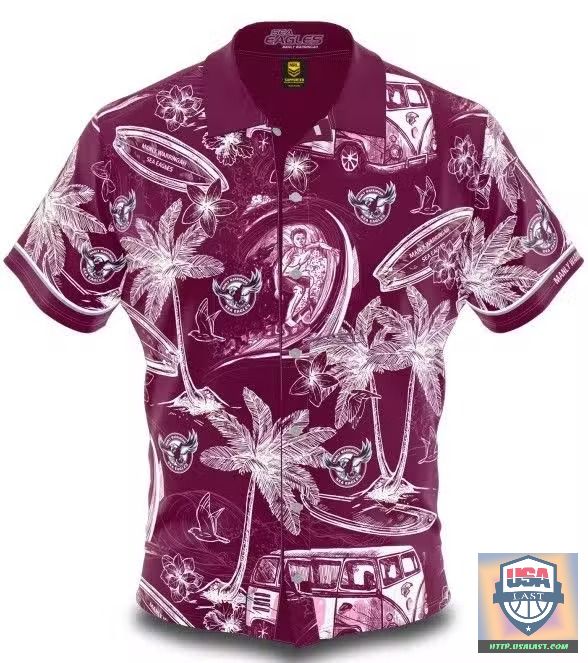Esty Manly Sea Eagles NRL Hawaiian Shirt