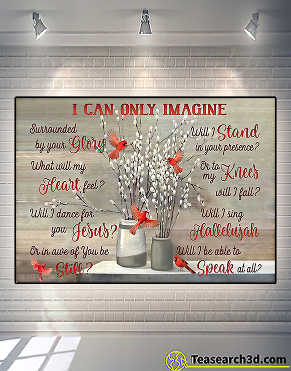 Cardinal I can only image poster