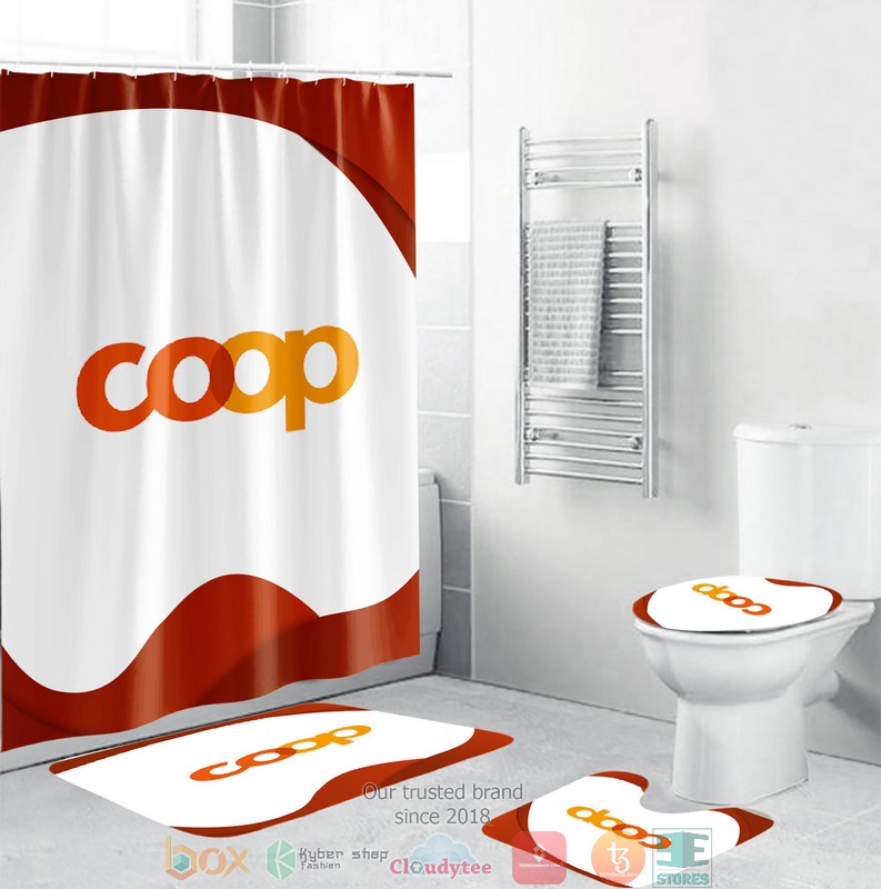 BEST Coap Shower curtain bathroom set
