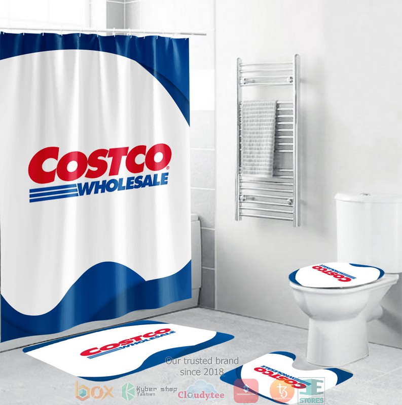 BEST Costco Wholesale Shower curtain bathroom set