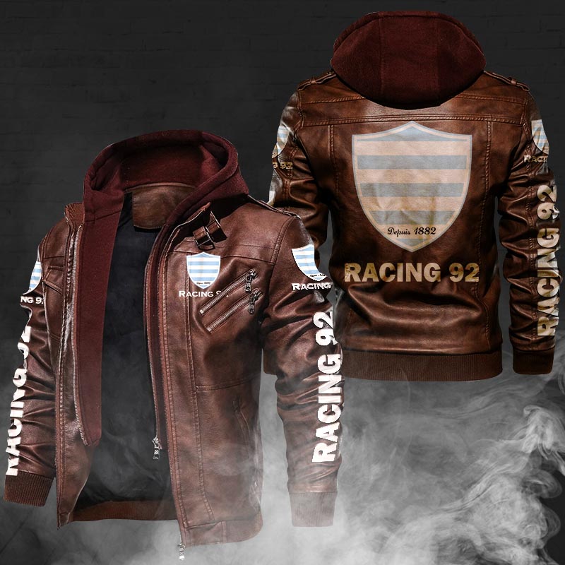 Racing 92 Leather Jacket